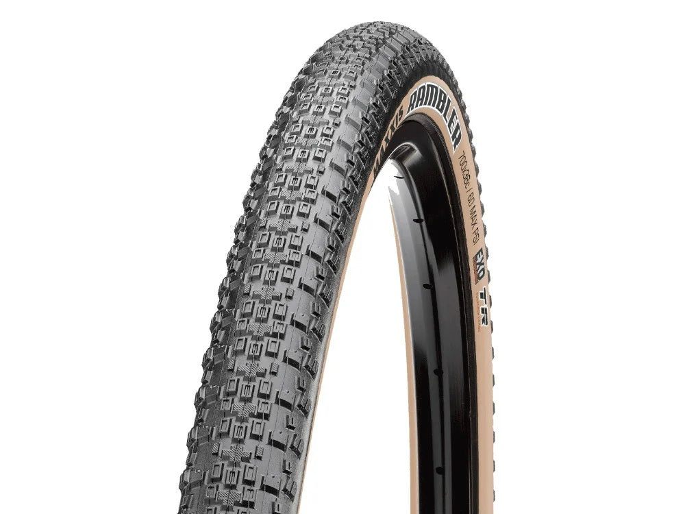 Riepa Maxxis Rambler 28x1.50 [40-622] Tubeless Ready melna/brūna (TB00329600)