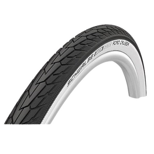 Riepa Schwalbe Road Cruiser 28x1.40 [37-622] melna ar baltu sānu