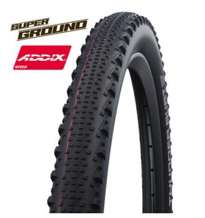 Riepa Schwalbe Thunder Burt EVO TLE SuperGround 27.5x2.10 [54-584] melna/brūna