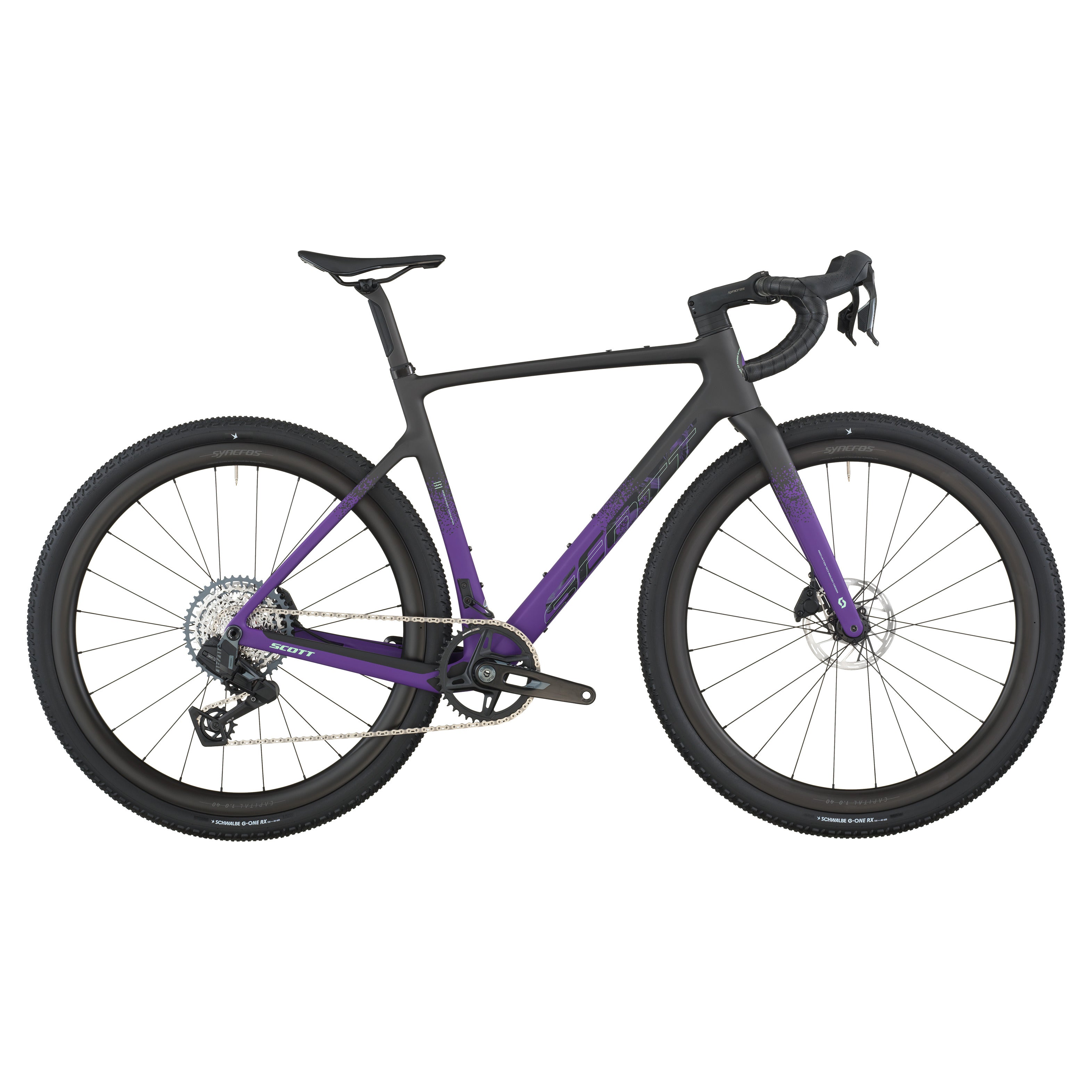 Scott Addict Gravel 20 Carbon Black / Indigo Purple 2026