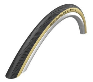 Riepa Schwalbe Lugano II 700x25C [25-622] melna/bēša