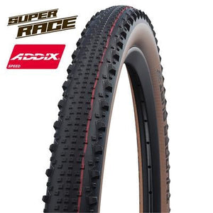 Riepa Schwalbe Thunder Burt EVO TLE SuperRace 29x2.10 [54-622] melna/brūna