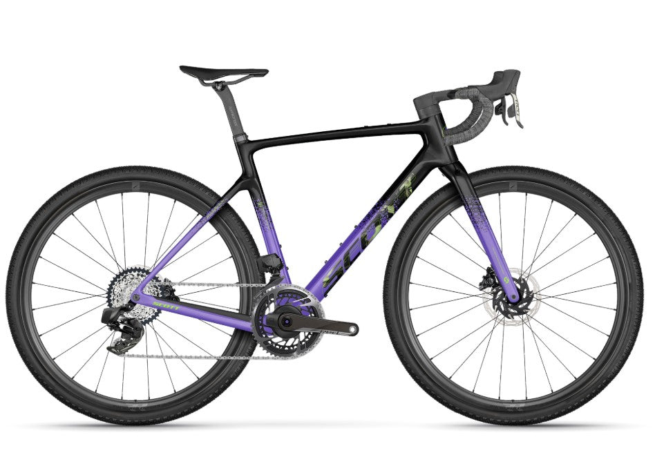 Scott Addict Gravel 30 Carbon Black / Indigo Purple 2026