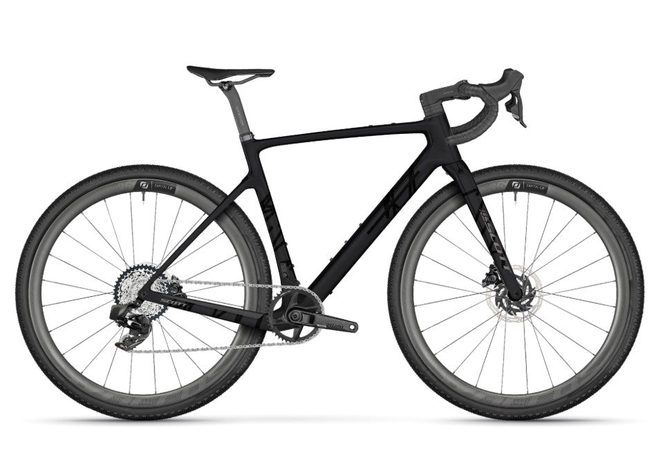 Scott Addict Gravel 30 Carbon Black 2026