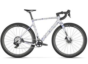 Scott Addict Gravel 30 White / Splatter Blue 2026