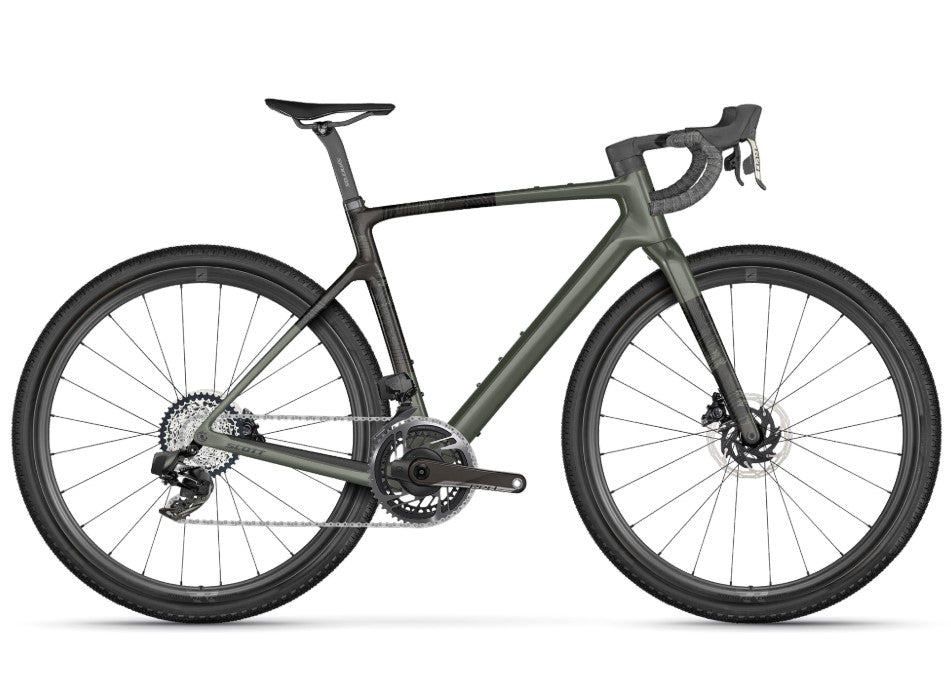 Scott Addict Gravel 40 Wenge Green 2026