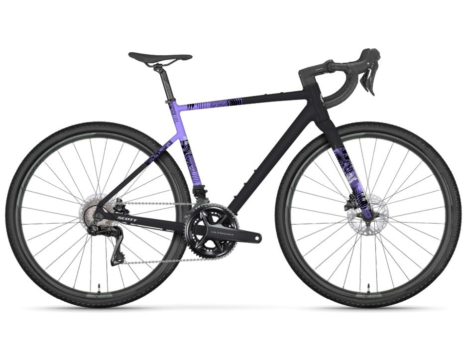 Scott Speedster Gravel 10 Carbon Black / Tulip Purple 2026