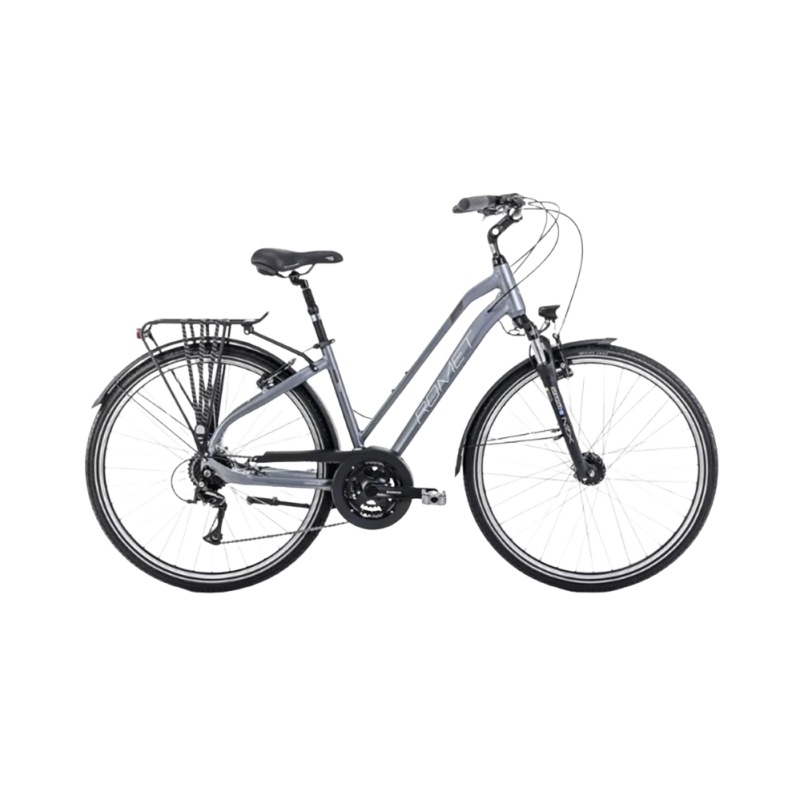 Velosipēds ROMET Gazela 5, sudrabpelēks (M)