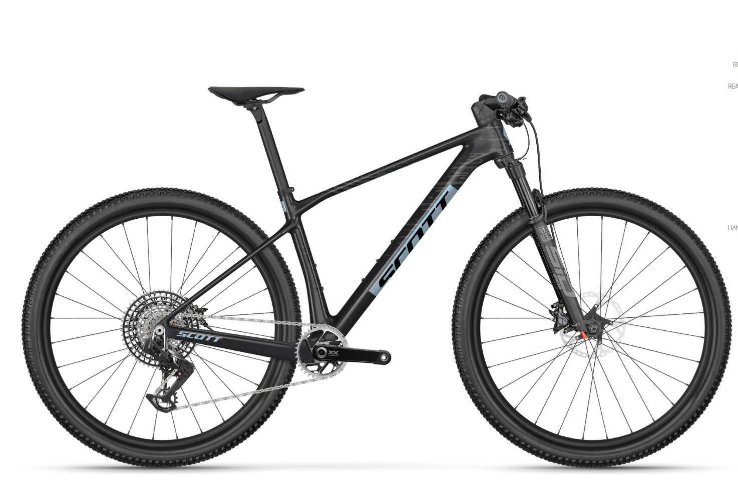 Scott Scale RC Team – Carbon Black 2026