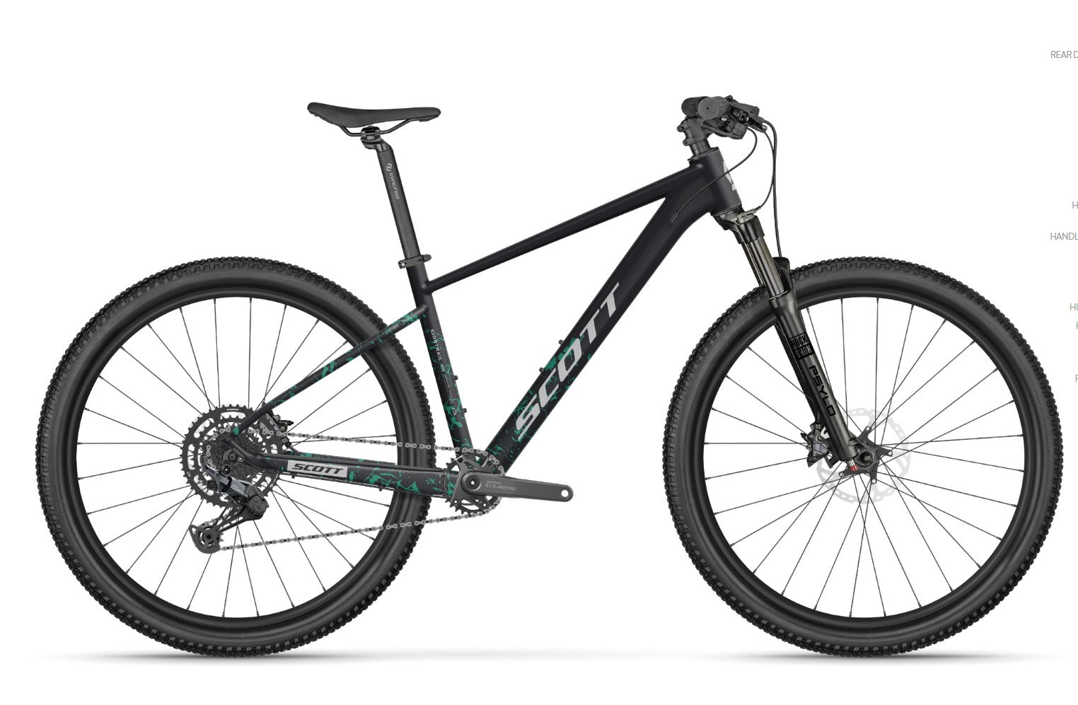 Scott Contrail 20 – Black 2026