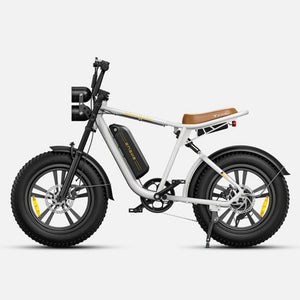 ENGWE M20 SINGLE Battery Fat-Tire E-Bike White