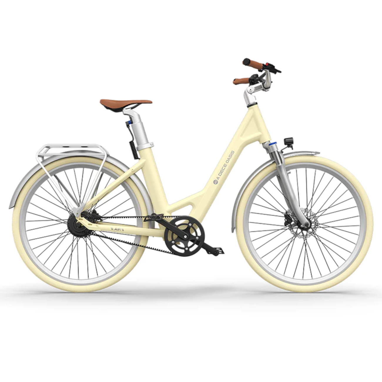 Elektrovelosipēds ADO Air 28, gaiši dzeltens