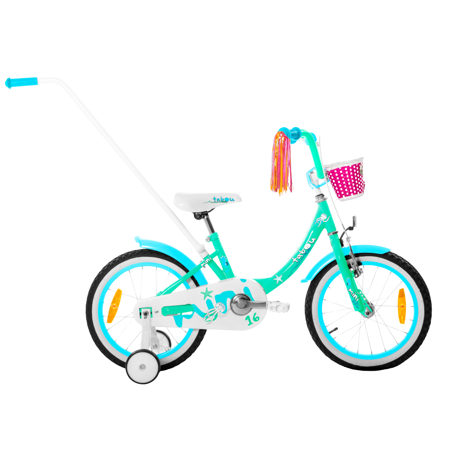 Bērnu velosipēds Tabou Mini Alu 16″, 4-6 g.v